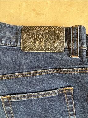 PRADA Blue Denim Jeans, Lightweight 31x29